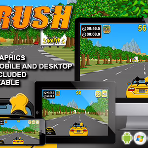 Car Rush - HTML5 Racing Game